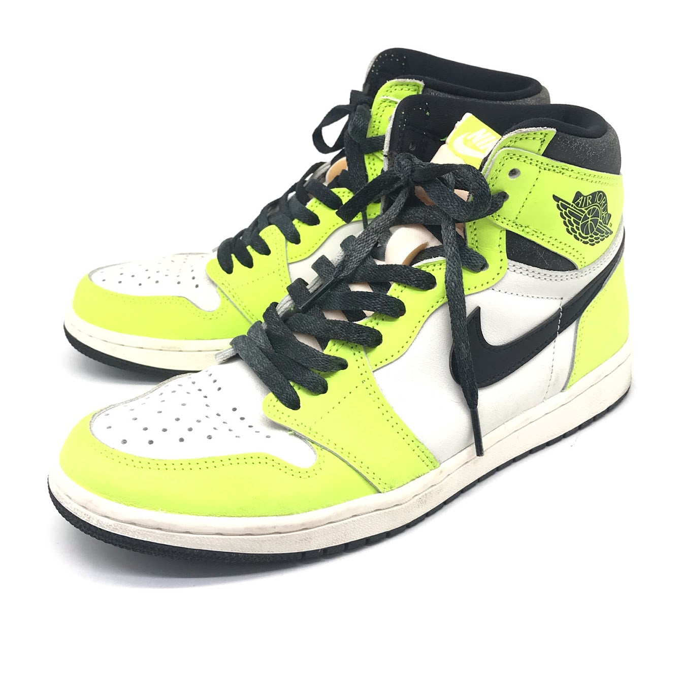 NIKE | ナイキ AIR JORDAN 1 RETRO HIGH OG "VOLT" スニーカー 555088-702 イエロー/ホワイト/ブラック 27cm【倉吉店】