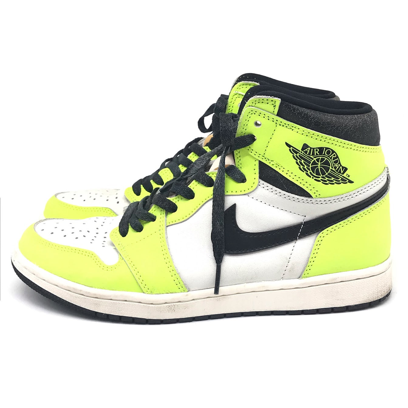 NIKE | ナイキ AIR JORDAN 1 RETRO HIGH OG "VOLT" スニーカー 555088-702 イエロー/ホワイト/ブラック 27cm【倉吉店】