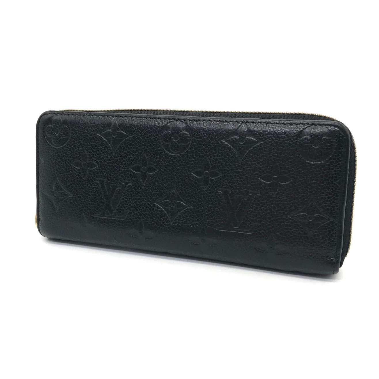LOUIS VUITTON | ルイ・ヴィトン モノグラム アンプラント ポルトフォイユクレマンス 長財布 M60171 ブラック【倉吉店】