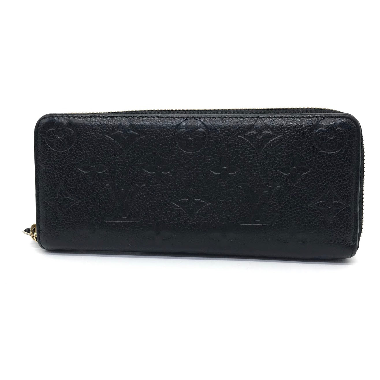 LOUIS VUITTON | ルイ・ヴィトン モノグラム アンプラント ポルトフォイユクレマンス 長財布 M60171 ブラック【倉吉店】