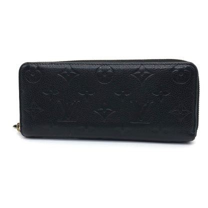 LOUIS VUITTON | ルイ・ヴィトン モノグラム アンプラント ポルトフォイユクレマンス 長財布 M60171 ブラック【倉吉店】