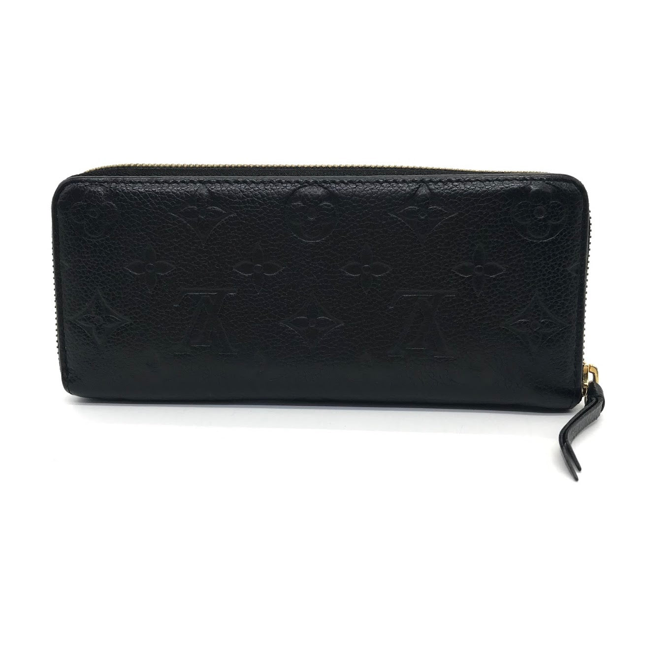 LOUIS VUITTON | ルイ・ヴィトン モノグラム アンプラント ポルトフォイユクレマンス 長財布 M60171 ブラック【倉吉店】