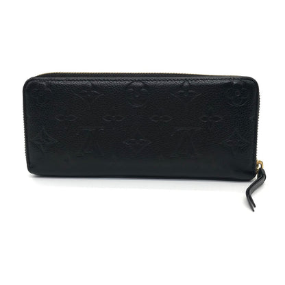 LOUIS VUITTON | ルイ・ヴィトン モノグラム アンプラント ポルトフォイユクレマンス 長財布 M60171 ブラック【倉吉店】