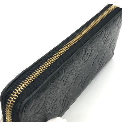 LOUIS VUITTON | ルイ・ヴィトン モノグラム アンプラント ポルトフォイユクレマンス 長財布 M60171 ブラック【倉吉店】