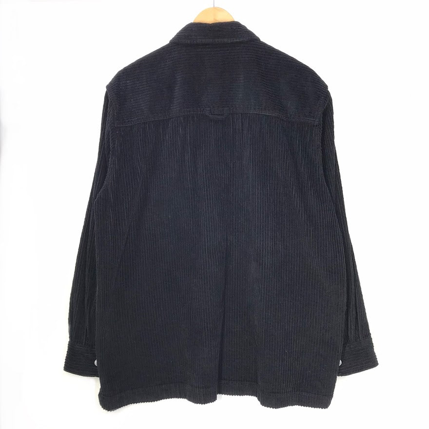POLAR | ポラール CORD SHIRT コーデュロイ シャツジャケット その他アウター ブラック サイズ：M【倉吉店】