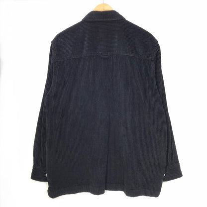 POLAR | ポラール CORD SHIRT コーデュロイ シャツジャケット その他アウター ブラック サイズ：M【倉吉店】