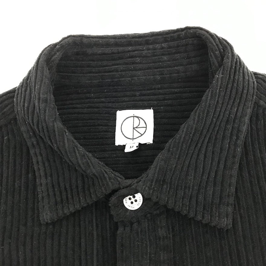 POLAR | ポラール CORD SHIRT コーデュロイ シャツジャケット その他アウター ブラック サイズ：M【倉吉店】