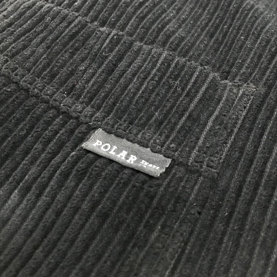 POLAR | ポラール CORD SHIRT コーデュロイ シャツジャケット その他アウター ブラック サイズ：M【倉吉店】