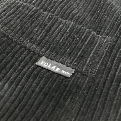 POLAR | ポラール CORD SHIRT コーデュロイ シャツジャケット その他アウター ブラック サイズ：M【倉吉店】