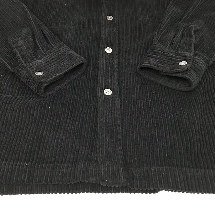 POLAR | ポラール CORD SHIRT コーデュロイ シャツジャケット その他アウター ブラック サイズ：M【倉吉店】