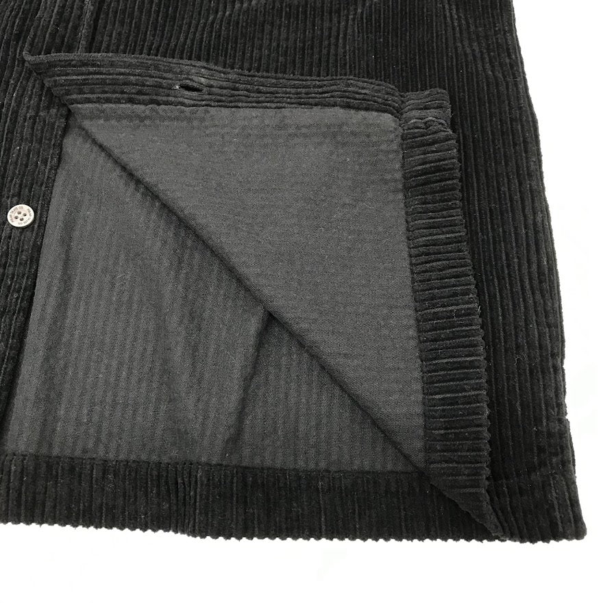 POLAR | ポラール CORD SHIRT コーデュロイ シャツジャケット その他アウター ブラック サイズ：M【倉吉店】