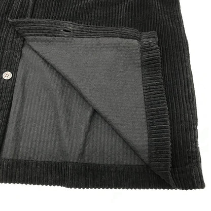 POLAR | ポラール CORD SHIRT コーデュロイ シャツジャケット その他アウター ブラック サイズ：M【倉吉店】