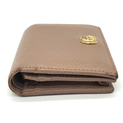 GUCCI | グッチ GGマーモント レザーカードケース(コイン＆紙幣入れ付き) カードケース 456126【倉吉店】
