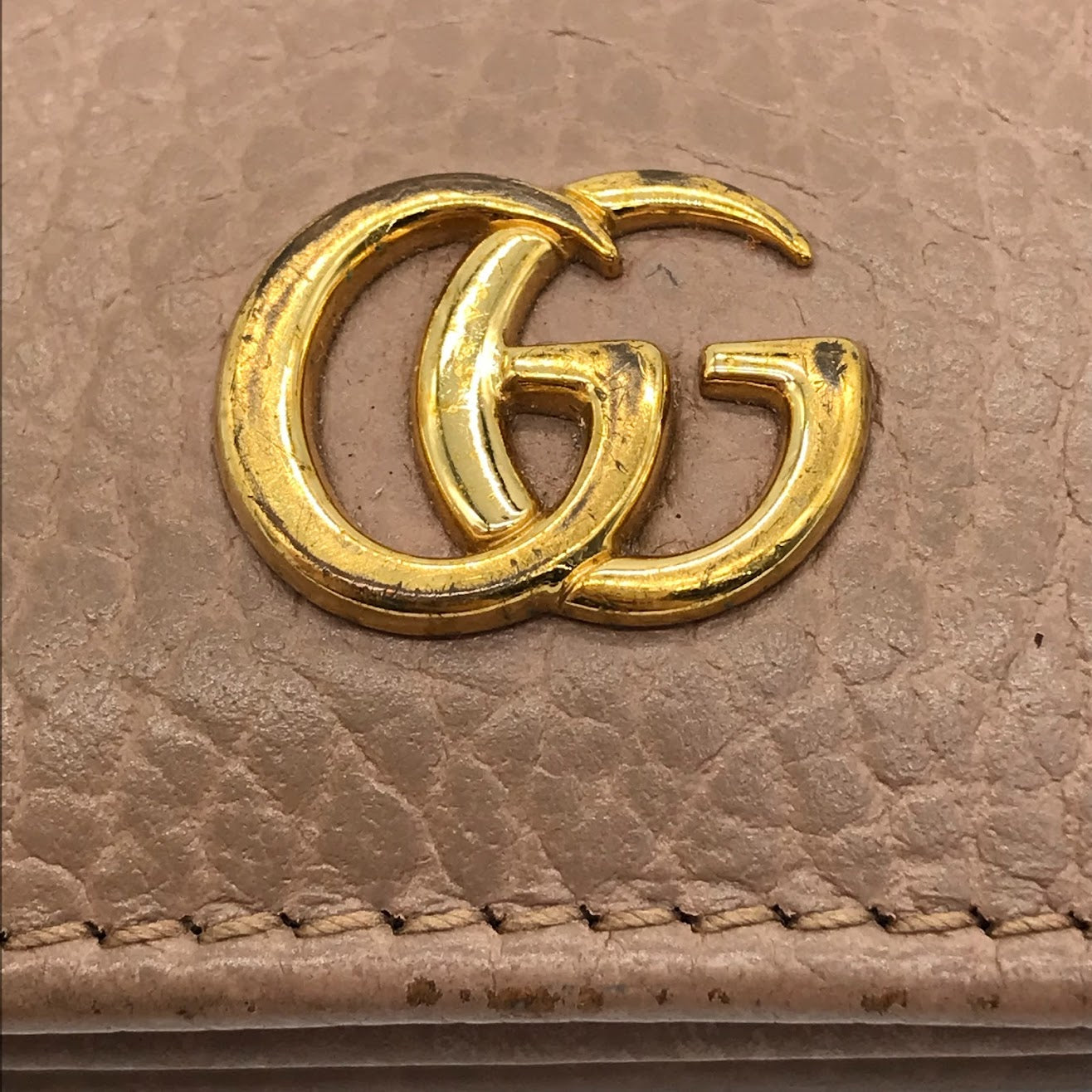 GUCCI | グッチ GGマーモント レザーカードケース(コイン＆紙幣入れ付き) カードケース 456126【倉吉店】
