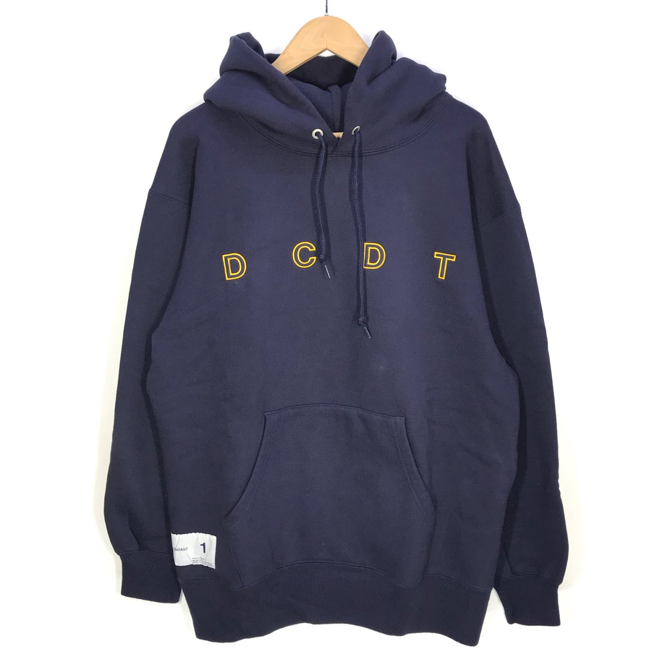 DESCENDANT | ディセンダント BARKLEY HOODED SWEAT SHIRT プルオーバーパーカー パーカー ネイビー サイズ：1【倉吉店】