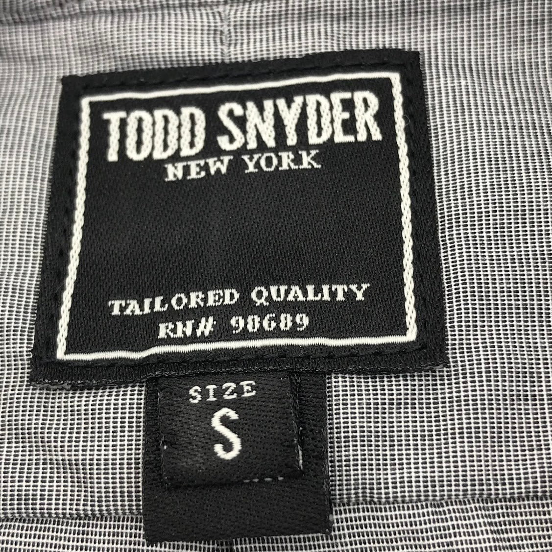 TODD SNYDER | トッドスナイダー 長袖シャツ 577-6250001 グレー サイズ：S【倉吉店】