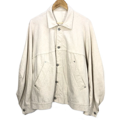 URU | ウル 17AW Cotton Ramie Oversize Jacket その他アウター 17FUJ11 アイボリー系 サイズ：1【倉吉店】
