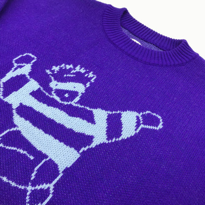 POLAR SKATE CO. | ポーラースケートカンパニー SKATEDUDESWEATER ニット パープル【倉吉店】