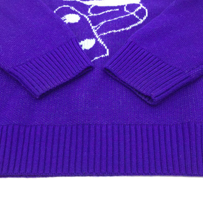 POLAR SKATE CO. | ポーラースケートカンパニー SKATEDUDESWEATER ニット パープル【倉吉店】