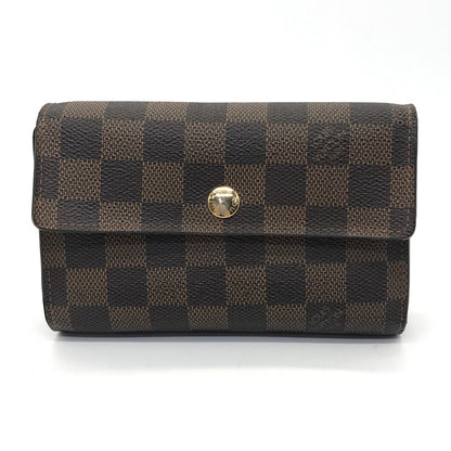 LOUIS VUITTON | ルイ・ヴィトン ダミエ ポルトフォイユ アレクサンドラ 三つ折り財布 N63067【倉吉店】