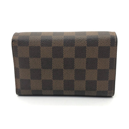 LOUIS VUITTON | ルイ・ヴィトン ダミエ ポルトフォイユ アレクサンドラ 三つ折り財布 N63067【倉吉店】