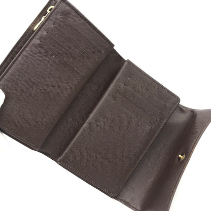LOUIS VUITTON | ルイ・ヴィトン ダミエ ポルトフォイユ アレクサンドラ 三つ折り財布 N63067【倉吉店】