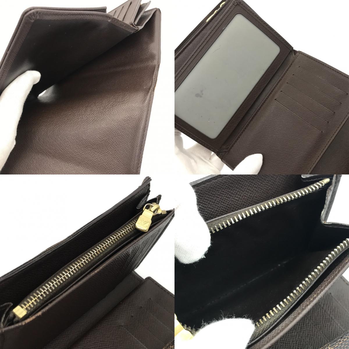 LOUIS VUITTON | ルイ・ヴィトン ダミエ ポルトフォイユ アレクサンドラ 三つ折り財布 N63067【倉吉店】