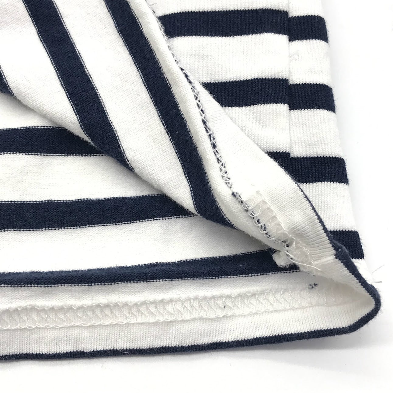 marka | マーカ BASQUE SHIRT ORGANIC COTTON ボーダー 長袖Ｔシャツ M21B-05CS01C ネイビー×ホワイト サイズ：3【倉吉店】