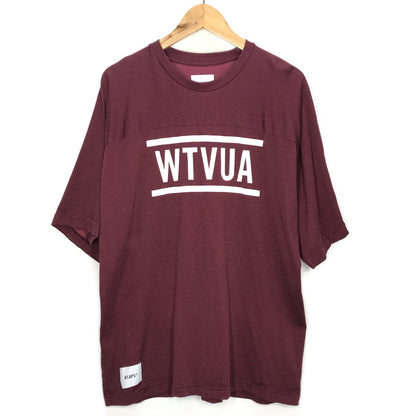 W)TAPS | ダブルタップス QB / SS / RACO. BRACKETS 半袖Ｔシャツ 232ATDT-CSM09 レッド サイズ：4【倉吉店】
