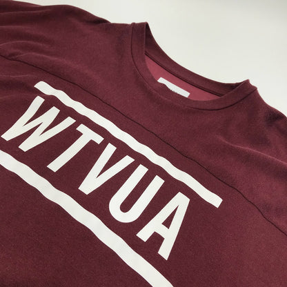 W)TAPS | ダブルタップス QB / SS / RACO. BRACKETS 半袖Ｔシャツ 232ATDT-CSM09 レッド サイズ：4【倉吉店】