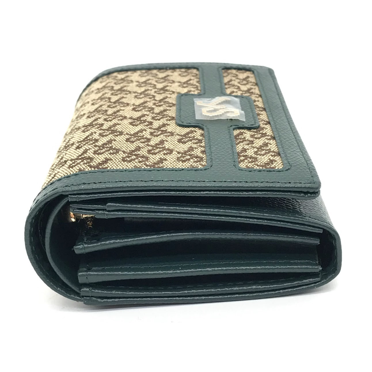 Samantha Thavasa | サマンサタバサ NEO ST Jacquard/総柄/ジャガード/折財布 二つ折り財布 00032220225122 グリーン【倉吉店】