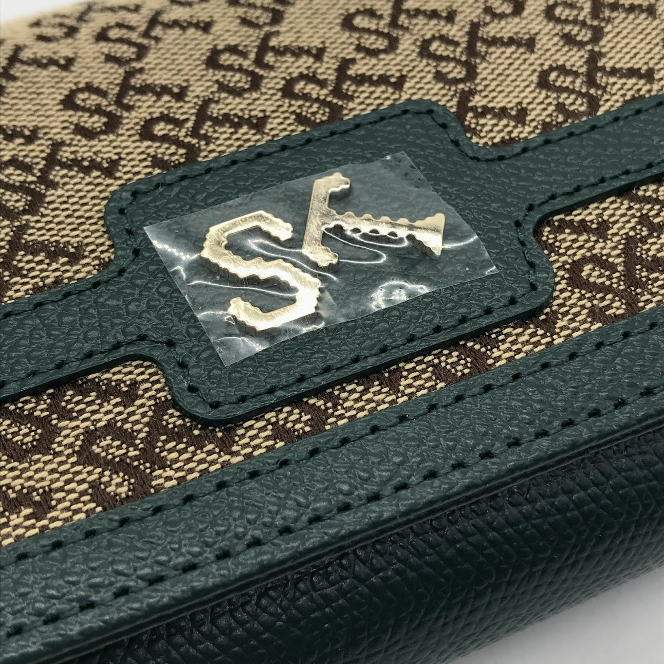 Samantha Thavasa | サマンサタバサ NEO ST Jacquard/総柄/ジャガード/折財布 二つ折り財布 00032220225122 グリーン【倉吉店】