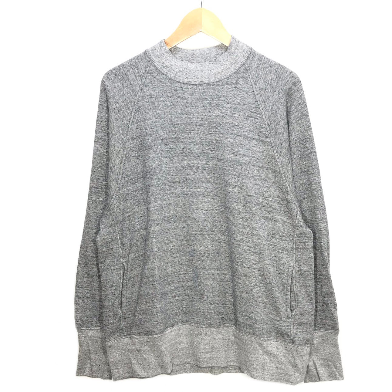 nanamica | ナナミカ Mock Neck Sweat スウェット SUHF289 グレー サイズ：XS【倉吉店】