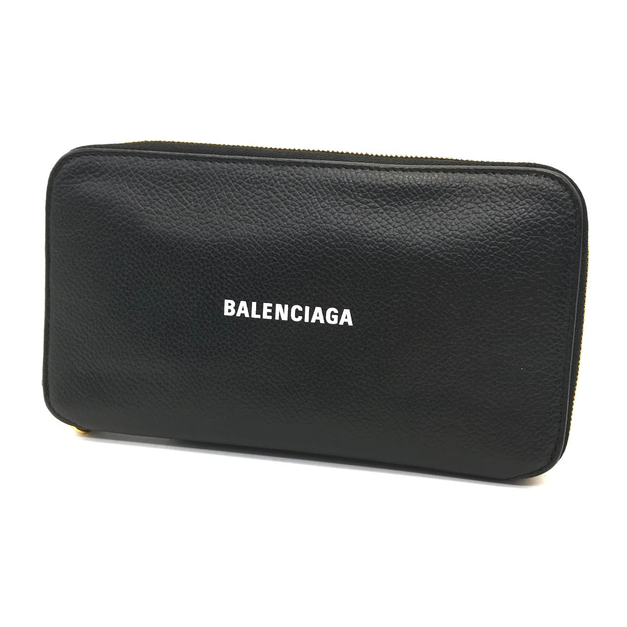 BALENCIAGA | バレンシアガ CASH CONTINENTAL WALLET 長財布 594290 ブラック【倉吉店】