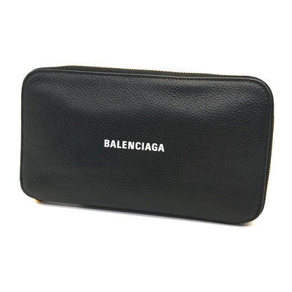 BALENCIAGA | バレンシアガ CASH CONTINENTAL WALLET 長財布 594290 ブラック【倉吉店】