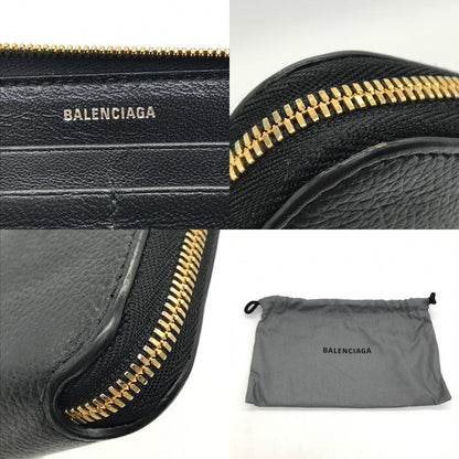 BALENCIAGA | バレンシアガ CASH CONTINENTAL WALLET 長財布 594290 ブラック【倉吉店】