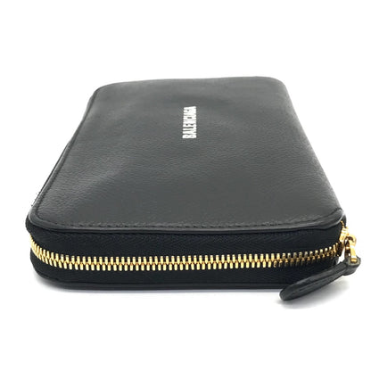 BALENCIAGA | バレンシアガ CASH CONTINENTAL WALLET 長財布 594290 ブラック【倉吉店】