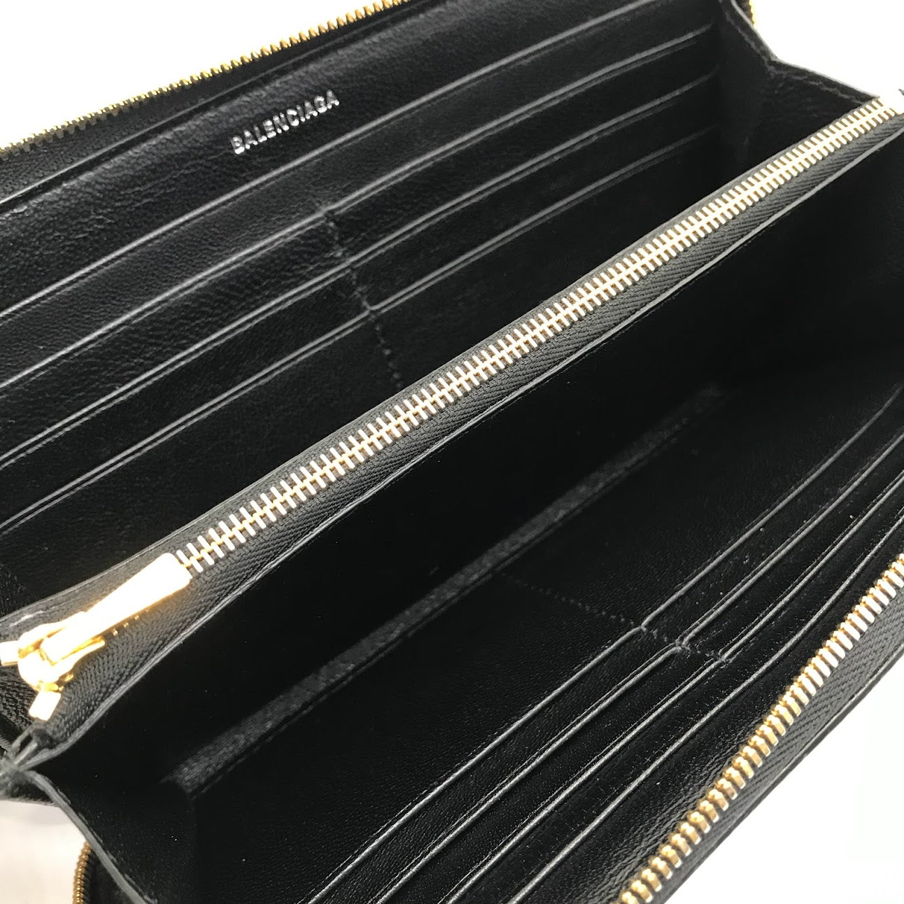 BALENCIAGA | バレンシアガ CASH CONTINENTAL WALLET 長財布 594290 ブラック【倉吉店】