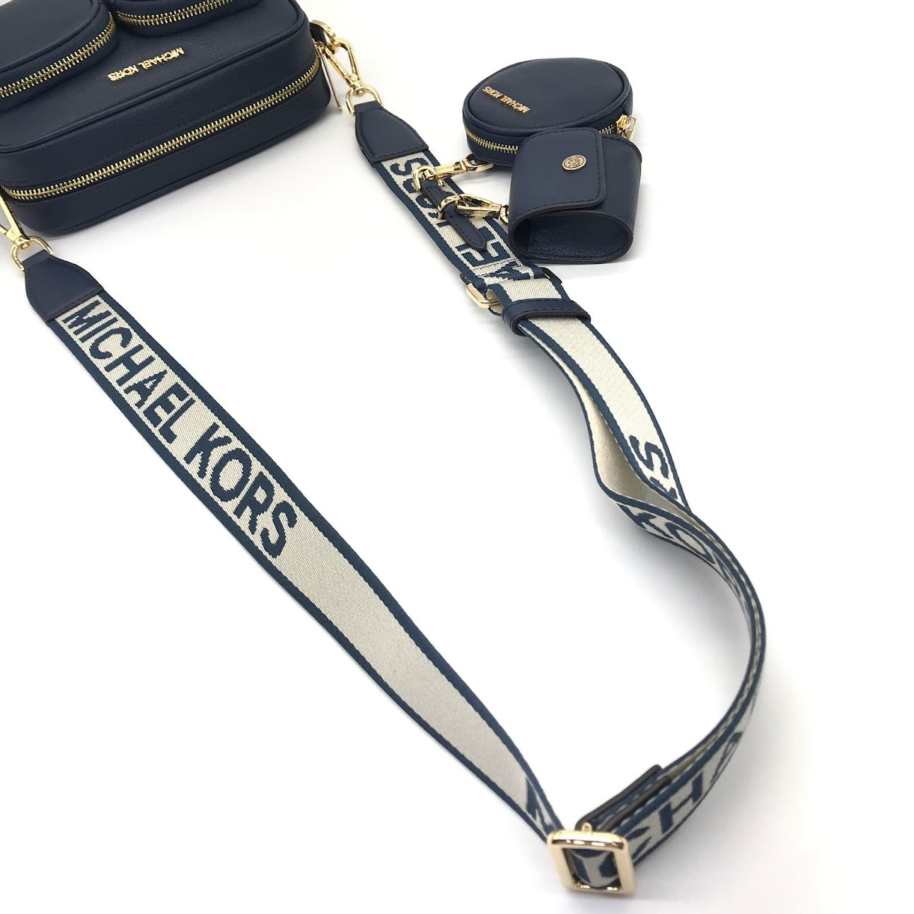 Michael Kors | マイケルコース JET SET ITEM クロスボディウィズ テックアタッチ ショルダーバッグ ショルダーバッグ 35S2GTTC6L410 ダークネイビー【倉吉店】