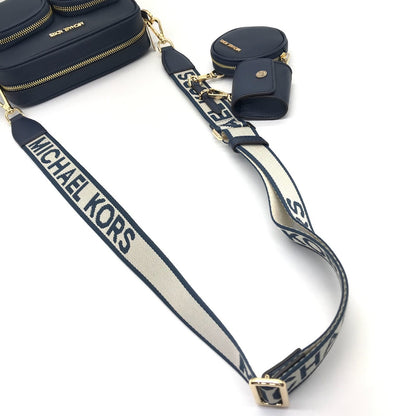 Michael Kors | マイケルコース JET SET ITEM クロスボディウィズ テックアタッチ ショルダーバッグ ショルダーバッグ 35S2GTTC6L410 ダークネイビー【倉吉店】