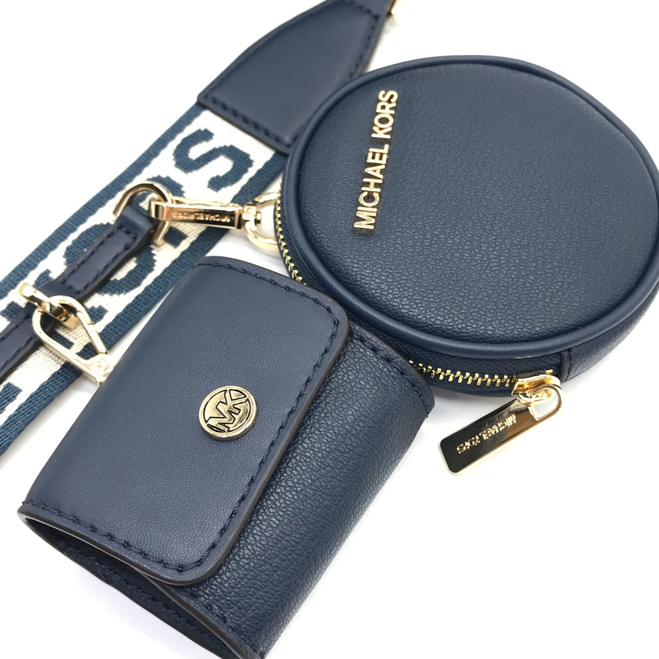 Michael Kors | マイケルコース JET SET ITEM クロスボディウィズ テックアタッチ ショルダーバッグ ショルダーバッグ 35S2GTTC6L410 ダークネイビー【倉吉店】