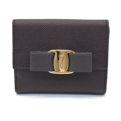 Salvatore Ferragamo | サルヴァトーレフェラガモ ヴァラ・リボン/二つ折り財布 二つ折り財布 22A926 ブラウン【倉吉店】