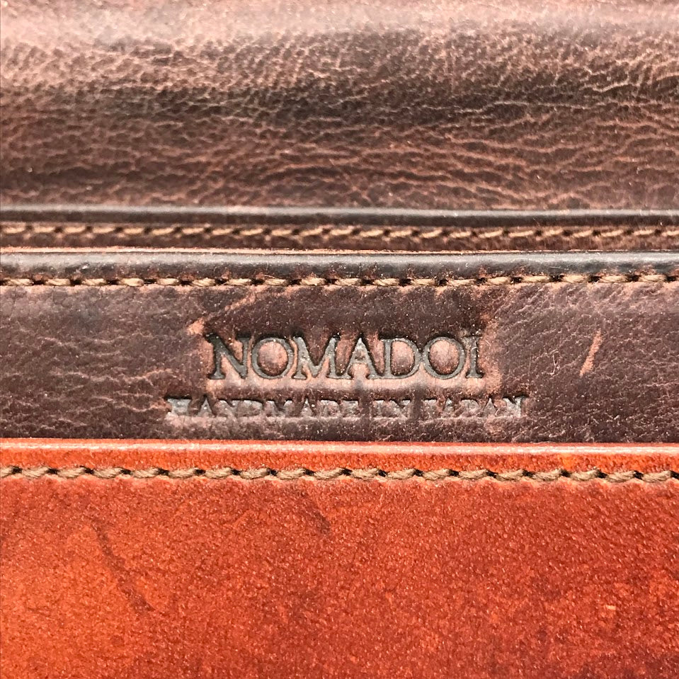 NOMADOI | ノマドイ ペンシルバニア 二つ折り長財布 長財布 ブラウン【倉吉店】