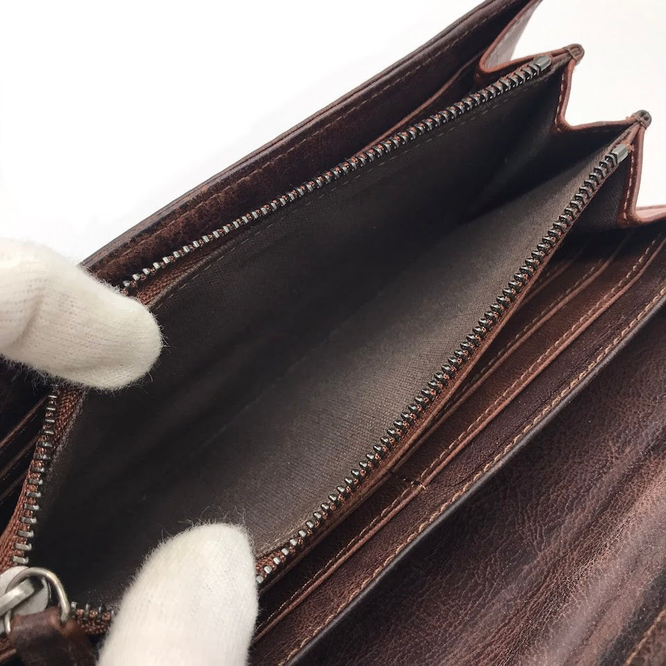 NOMADOI | ノマドイ ペンシルバニア 二つ折り長財布 長財布 ブラウン【倉吉店】
