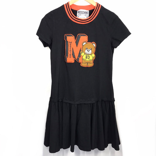 MOSCHINO | モスキーノ BEARワッペン ワンピース V0433 0541 ブラック【倉吉店】
