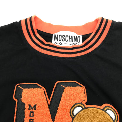 MOSCHINO | モスキーノ BEARワッペン ワンピース V0433 0541 ブラック【倉吉店】