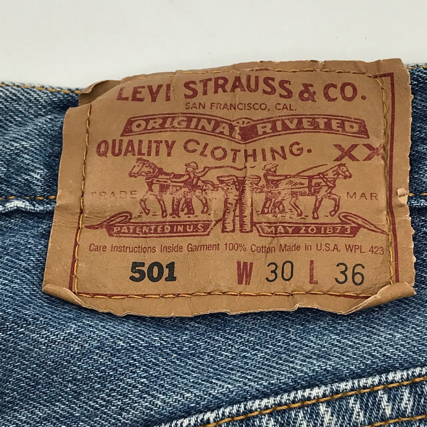 Levi's | リーバイス デニムパンツ 501-0000 ブルー サイズ：30【倉吉店】