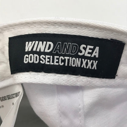 GOD SELECTION XXX | ゴッドセレクショントリプルエックス ×WIND AND SEA/ キャップ GX-A23-WSHT-01 ホワイト【倉吉店】