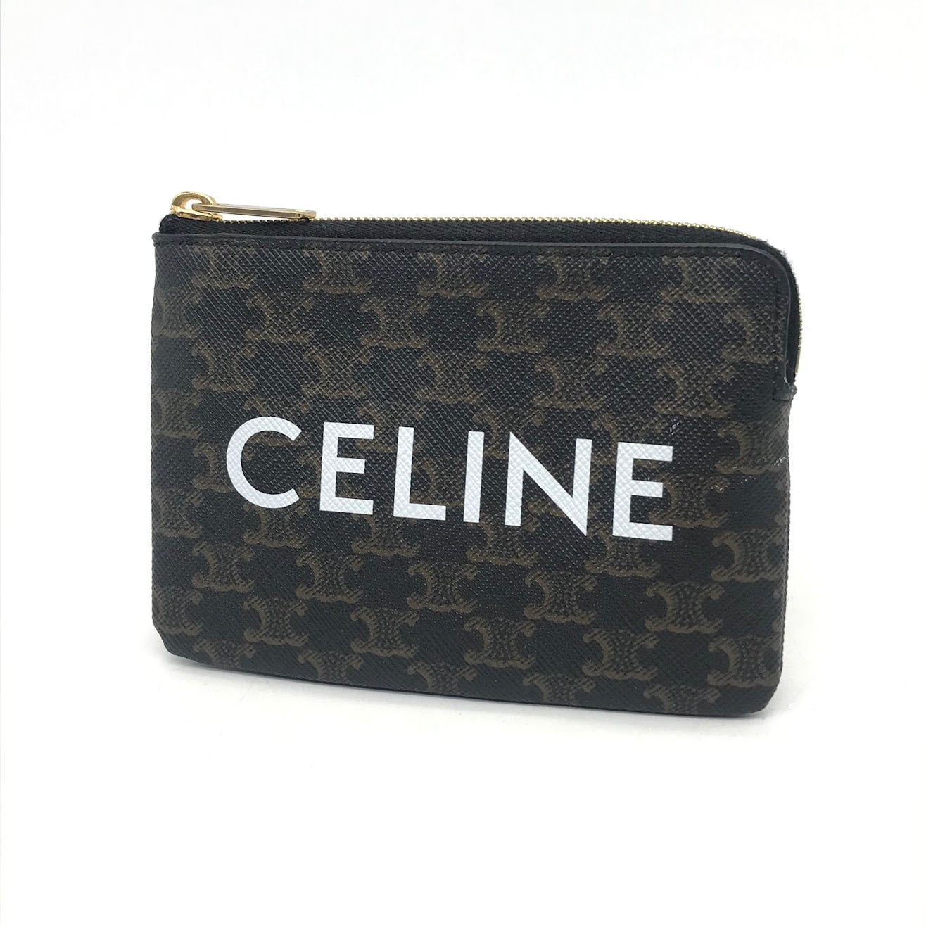 CELINE | セリーヌ トリオンフキャンバス/コイン＆カードポーチ コインケース 10C662CA2【倉吉店】