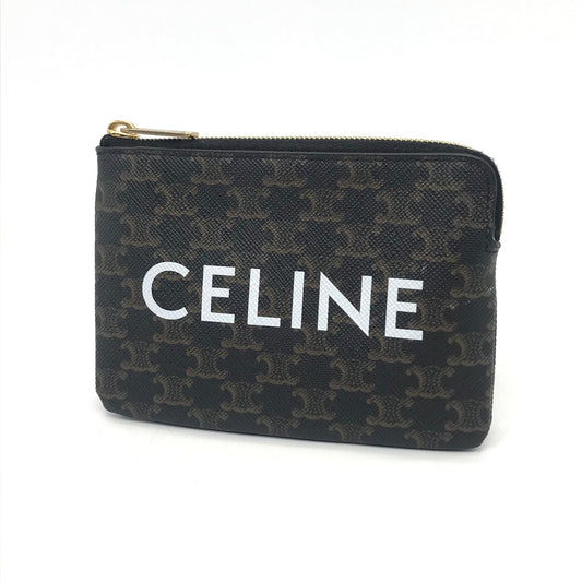 CELINE | セリーヌ トリオンフキャンバス/コイン＆カードポーチ コインケース 10C662CA2【倉吉店】
